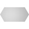 Ekena Millwork Half Round Surface Mount PVC Gable Vent w/ 2"W x 1-1/2"P Brickmould Frame, 34"W x 17"H GVPHR34X1702SN - alternate 2